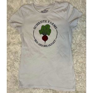 The Office "Schrute Farms Bed and Breakfast" Tee | Color: White | Size: S